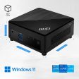 MSI Cubi 5 12M Mini PC in Black - CUBI512M015B For Discount