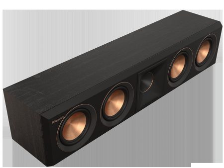 Klipsch RP-404C II Speaker: Enhanced Tweeter for Crystal-Clear Dialogue - Ebony For Discount