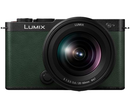 Panasonic LUMIX S9 Full Frame Mirrorless Camera + 20-60mm F3.5-5.6 Lens (Dark Olive) Fashion