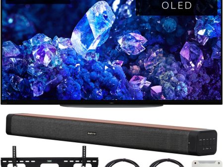 Sony Bravia XR A90K 48  4K HDR OLED Smart TV 2022 with Deco Home 60W Soundbar Bundle Fashion