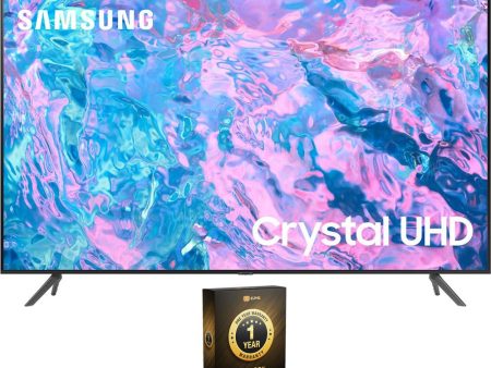 Samsung 50 inch Crystal UHD 4K Smart TV (2023) (Open Box) + 1 Year Warranty Pack Cheap