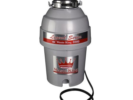 Waste King Legend Series 1 HP Continuous Feed Garbage Disposer - 8000 Online