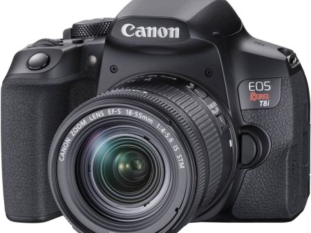 Canon EOS Rebel T8i Digital SLR Camera with EF-S 18-55mm IS STM Lens Supply