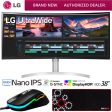 LG 38  UltraWide QHD+ IPS Curved Monitor, NVIDIA G-SYNC + Gaming Mouse Bundle Sale