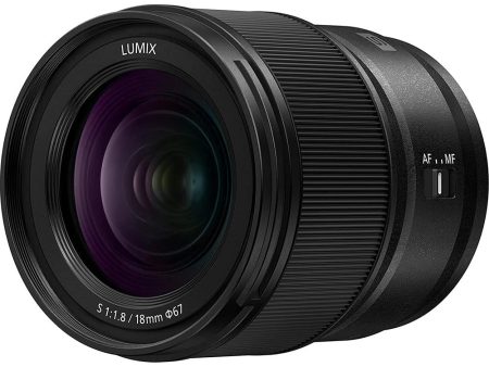 Panasonic LUMIX S 18mm f 1.8 Camera L-Mount Lens for Mirrorless Full Frame Cameras (S-S18) Cheap