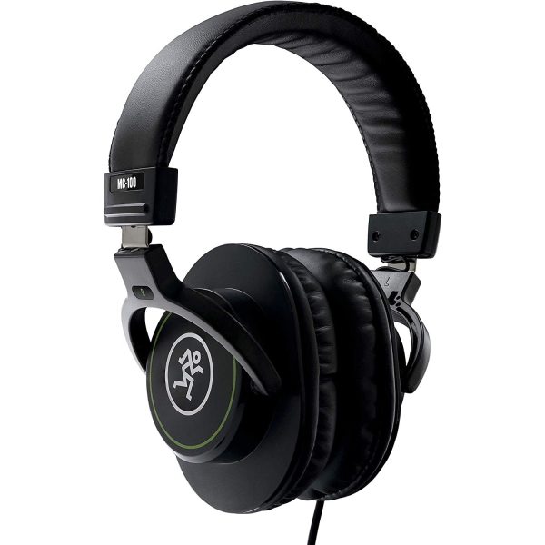 Mackie MC-100 Professional Closed-Back Studio Headphones, Black Cheap