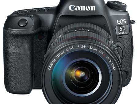 Canon EOS 5D Mark IV 30.4 MP Full Frame DSLR Camera + EF 24-105mm f 4L IS II USM Lens Online Sale