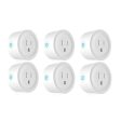 Deco Gear 6 Pack WiFi Smart Plug (Compatible with Amazon Alexa & Google Home) Fashion