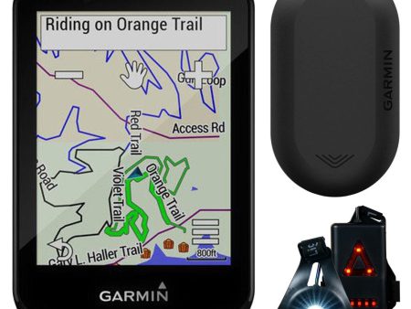 Garmin Edge 830 GPS Cycling Computer w  Varia RVR315 Cycling Rearview Radar Bundle Online Sale