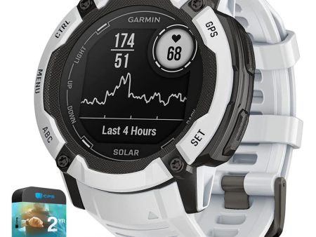 Garmin Instinct 2X Solar Rugged GPS Smartwatch Whitestone with 2 Year Warranty Cheap