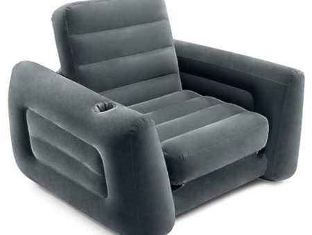 Intex Intex 66551EP Inflatable Pull-Out Sofa Chair: Built-in Cupholder Online