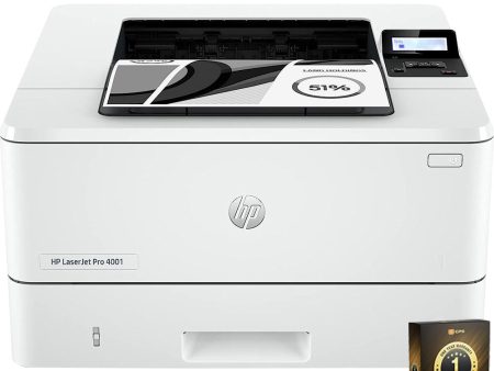 Hewlett Packard LaserJet Pro 4001dn Black and White Printer (Open Box) + 1 Year Warranty Pack Fashion