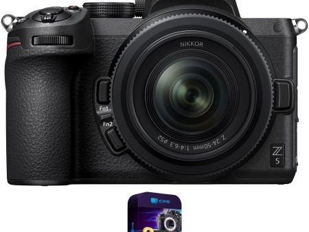 Nikon Z5 Full Frame Mirrorless Camera w 24-50mm f 4-6.3 Lens +3 Year Extended Warranty Supply