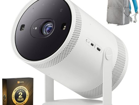 Samsung The Freestyle Projector 2nd Gen Bundle with 2 YR Warranty and Backpack Hot on Sale